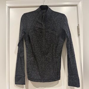 Lululemon define leopard jacket